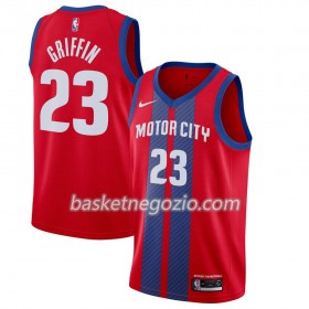 Canotte Uomo Detroit Pistons Blake Griffin 23 2019-20 Nike City Edition Swingman